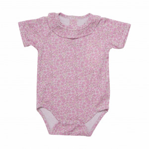 Body bambus extrafin maneca scurta - Orchid Ice, Fixoni