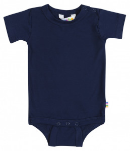 Body din bambus cu maneca scurta Joha - Basic Navy