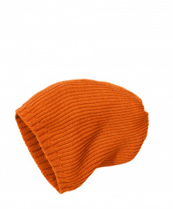 Caciulă lână merinos Disana - Orange
