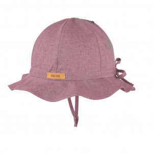 Pălărie ajustabilă din in - Grape, Pure Pure