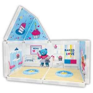 Patiseria, set cu autocolante, Magna-Tiles Structures