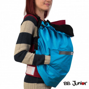 Protectie marsupiu 4 anotimpuri 3 in 1, BB Junior-albastru
