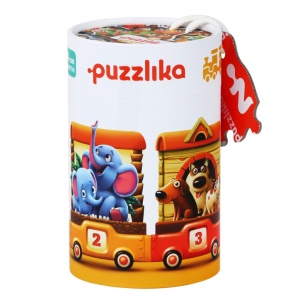 Puzzle 20 piese, Trenuletul Vesel, Cubika