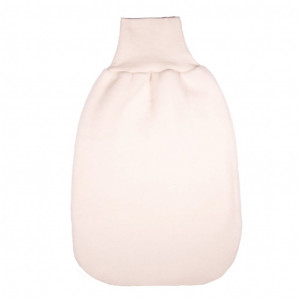 Sac de dormit lână merinos fleece si bumbac - Natur, Cosilana