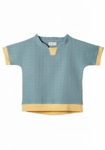 Tricou din muselină Organic By Feldman - Herbs