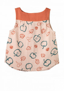 Tricou din muselină Organic By Feldman - Nature Gifts