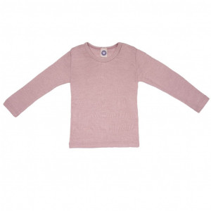Bluza Cosilana lână merinos si mătase - Rose Melange