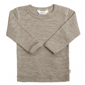 Bluza Joha lână merinos si matase - Sesame Melange
