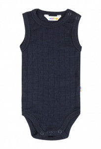 Body/maiou Joha din lână si mătase - Basic Navy