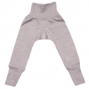 Cei mai comozi pantaloni din lână merinos si mătase, Cosilana - Grey Melange