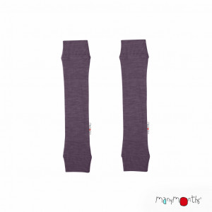 Jambiere lână merinos ManyMonths - Dusty Grape