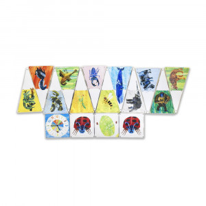 Magna-Tiles, Gargarita morocanoasa, Eric Carle (16 piese)