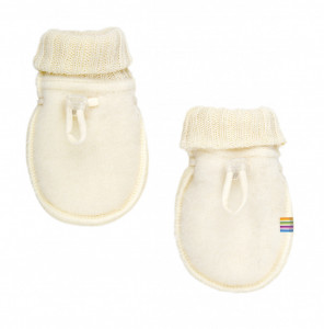 Manusi Joha lana merinos fleece - Basic White