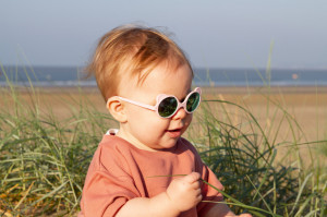 Ochelari de soare Ki ET LA (0-4 ani) - Ourson Light Pink