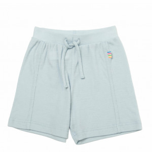 Pantaloni scurti Joha lână de vară - Blue Splash, marimea 130 (8-9 ani)