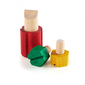 Screw Block, joc de indemanare cu suruburi, Guidecraft