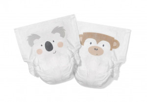 Scutece Hipoalergenice Eco Kit&Kin, Marimea 5, 11 kg+ , 30 buc