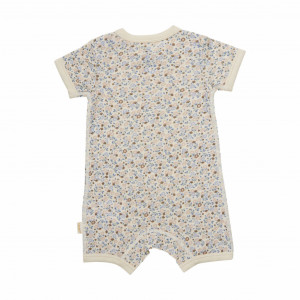 Summersuit din bambus extrafin si lână merinos - Peach Whip, Celavi