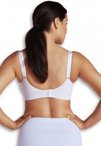 Sutien Carriwell maternitate si alaptare - Seamless Carri-Gel Support, Alb