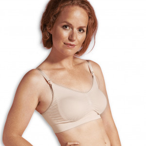 Sutien pentru alaptare - Carriwell Seamless Nursing Bra, Nude