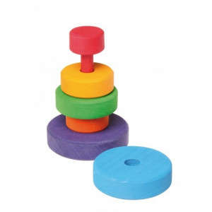 Turnulet colorat, 6 piese