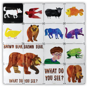 Ursule brun, tu ce vezi?, Eric Carle, Magna-Tiles Structures