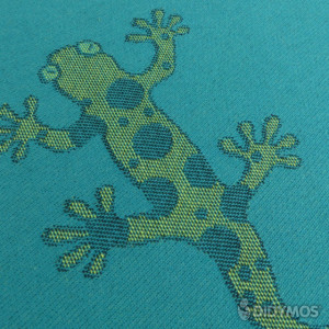 Wrap tesut, portbebe , Didymos - Geckos Emerald size 4 (3,7 m)