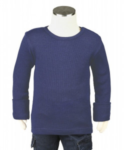 Bluza ManyMonths lână merinos - Night Sky