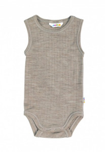 Body/maiou Joha lână merinos - Basic Sesame Melange