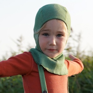 Cagula ManyMonths lână merinos - Jade Green