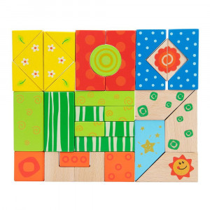 Glow Blocks, cuburi fosforescente din lemn, Wonderworld