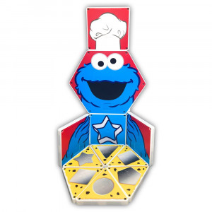 Invata formele, Cookie Monster, Magna-Tiles Structures