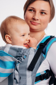 Marsupiu ergonomic LennyGo Toddler, Misty Morning