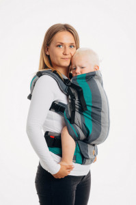 Marsupiu ergonomic LennyPreschool, Smoky Mint