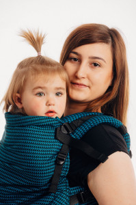 Marsupiu ergonomic LennyPreschool, Tanzanite