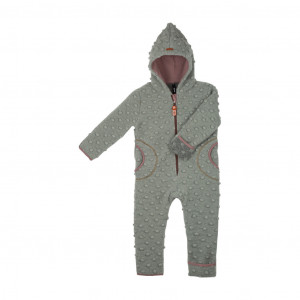 Overall din lână fiartă Pure Pure - Seagrass