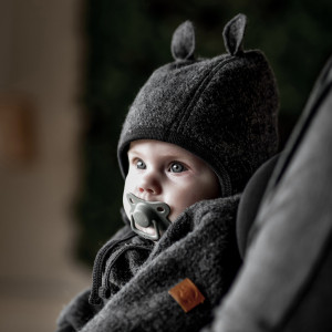 Overall lână fiartă boiled wool Mikk-line - Grey Melange