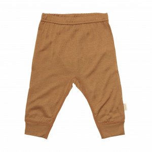 Pantaloni din bambus și lână merinos- Brown Sugar, Celavi
