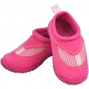 Pantofi de plaja/apa cu aerisire Hot Pink Green Sprouts by iPlay