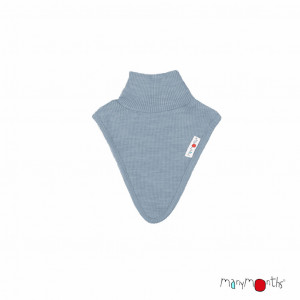 Pieptar din lână merinos ManyMonths - Blue Mist