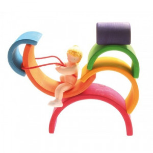 Set Curcubeu, 6 piese - Grimm's Spiel und Holz Design