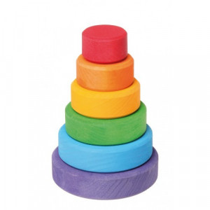 Turnulet colorat, 6 piese