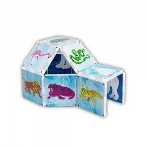 Ursule polar, tu ce auzi?, Eric Carle, Magna-Tiles Structures