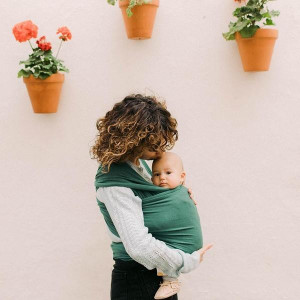 Wrap elastic Boba Organic Bamboo, Rainforest (bambus+bumbac)