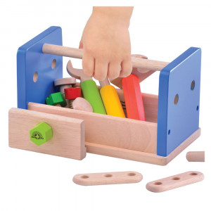 Banc de lucru si ladita cu scule 2 in 1, Wonderworld