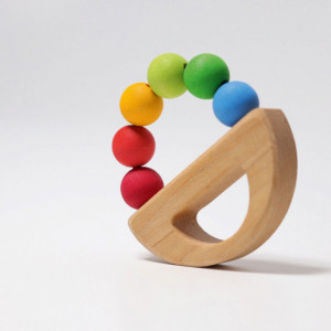 Barcuta curcubeu pentru bebelusi, Grimm's Spiel und Holz Design