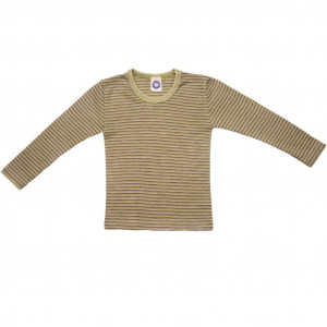 Bluza Cosilana lână merinos si mătase - Green Plum
