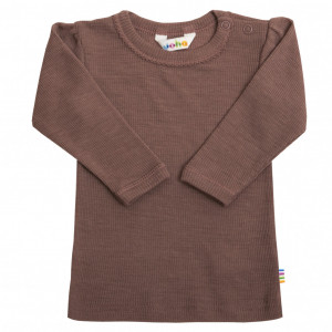 Bluza Joha lână merinos si matase - Marsala Rose