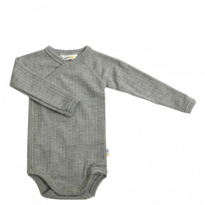 Body kimono Joha lână merinos - Basic Grey