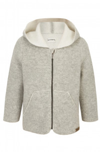 Jacheta din lână fiartă, Stapf - Mugler Grey
